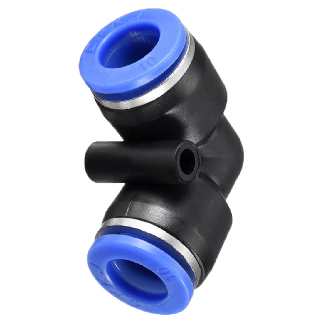 Uxcell 15pcs Plastic Elbow Push To Connect Fittings - 6mm Tube OD, 90 Degree Pneumatic Air Fittings