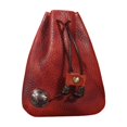 thumbnail image 1 of Mini bolsa con cordón, organizador de llaves, monedero, ligera, retro Rojo, 1 of 9