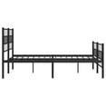 thumbnail image 6 of Pemberly Row Rectangular Steel Full/Double Bed Frame in Black, 6 of 10