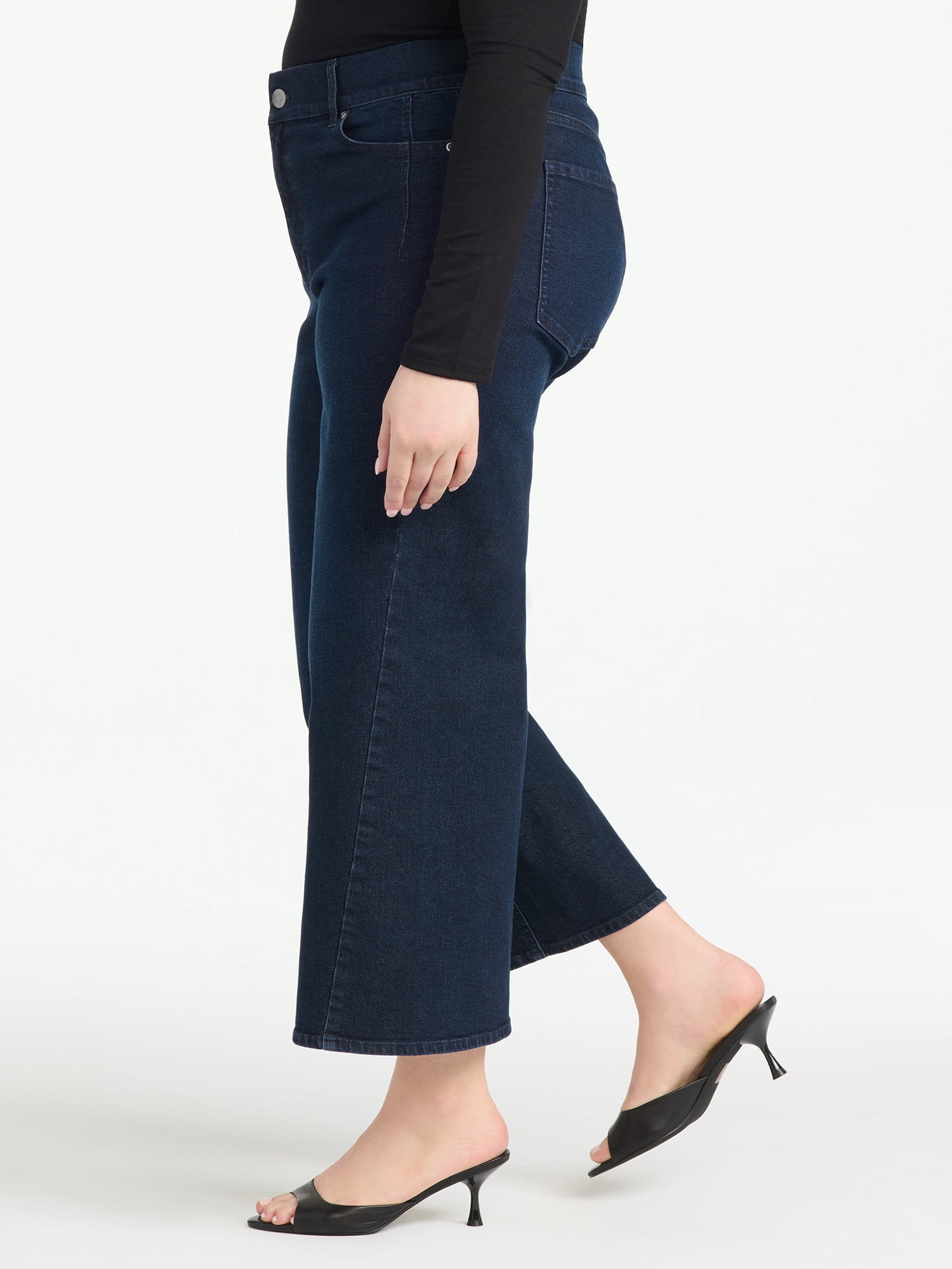 Sofia Vergara Women's Plus Size Margot Super Wide Crop Sizes 14W-26W