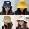 thumbnail image 2 of Sombrero de pescador unisex bordado de algodón de doble cara para mujer, ideal para playa y pesca., 2 of 5