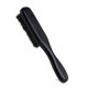 thumbnail image 2 of Guardurnaity Hombres Barba Cepillo Manual de mano Herramienta de limpieza del cabello Mango de madera Barba portátil masajeadores negro, 2 of 6