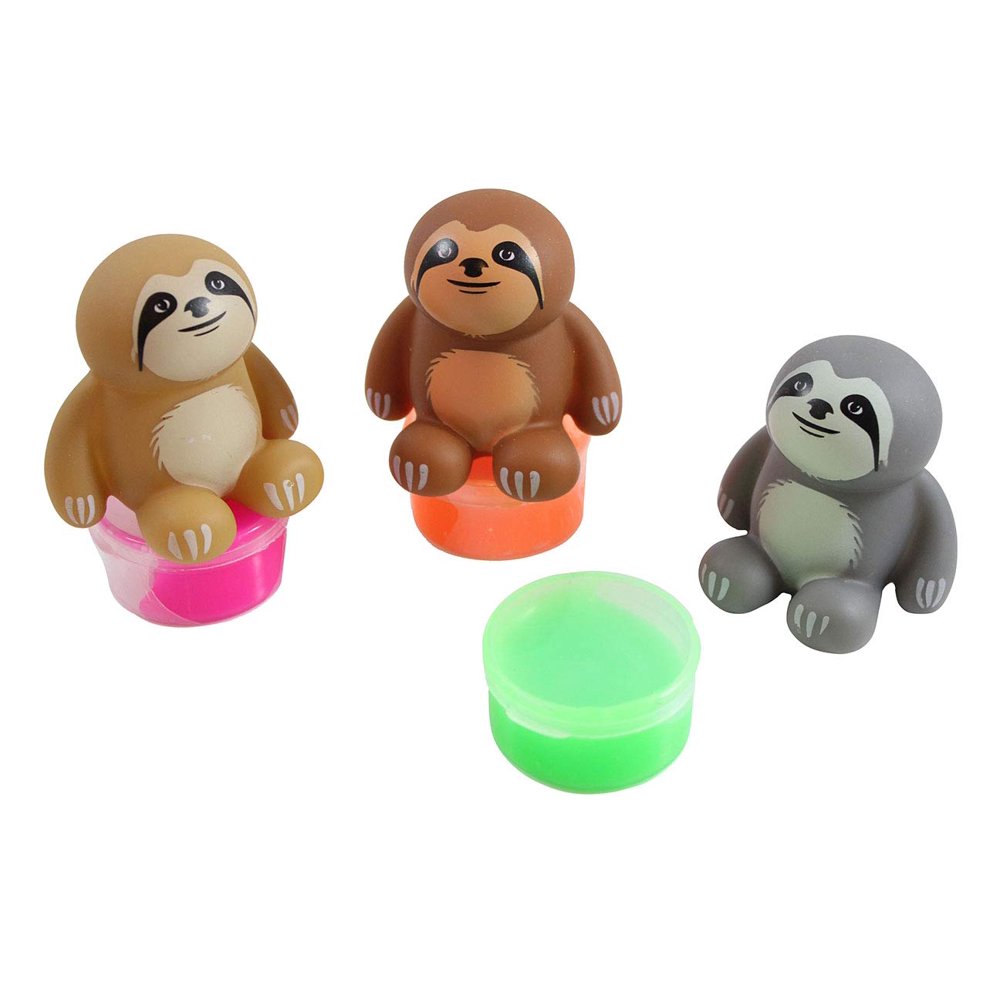 3 Pooping Sloth Slime Sucker - Suck up Slime While Building Hand