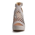 thumbnail image 4 of Nuevas sandalias de cuña Zapatos de mujer ahuecados con boca de pez de fondo grueso para mujer Wmkox8yii sa3519, 4 of 9