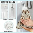 thumbnail image 6 of SEANATIVE Western Horse Hanging Hand Towels for Kitchen Decorative Set of 3 Quick Dry Hand Towels for Bathroom Breathable Tie Towel with Hanging Loop Fast Drying Hang Towel, 6 of 7