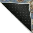 thumbnail image 5 of Addison Rugs Chantille Indoor/Outdoor Transitional Holiday Ornament Denim Machine Washable Rectangle Rug, 3' x 5', 5 of 7