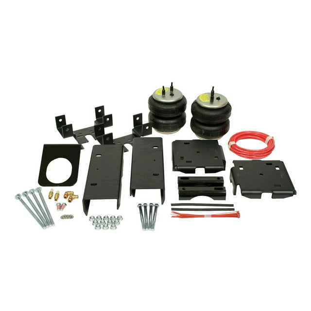 Firestone Industrial Helper Spring Kit 2025 Ride-Rite; Air Spring; Frame Mount; 3200 to 5000 Pound Leveling Capacity; Adjustable from 5 to 100 PSI; Rubber
