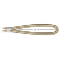 thumbnail image 3 of Extreme Max 3006.2321 BoatTector Double Braid Nylon Dock Line - 3/4" x 30', White & Gold, 3 of 3