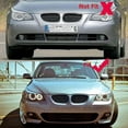 thumbnail image 5 of Pair M Sport Package Front Bumper Fog Lights Shell Cover Without Bulb For -bmw E60 E90 E92 E93 M-te, 5 of 5