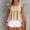 14# Beige, variant on Cute Tops for Women Cotton Linen Ruffle Tiered Babydoll Cropped Shirt Layered Flutter Sleeve Square Neck Blouse Black L