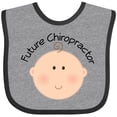 thumbnail image 3 of Inktastic Future Chiropractor Baby Boys or Girls Baby Bib, 3 of 4