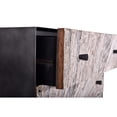 thumbnail image 4 of Progressive Furniture A234-20 Layover 3 Drawer Chest, Gray Bark & Iron, 4 of 8