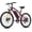 Red, variant on 26" Electric Bikes for Adults 1000W Peak Motor up to 70 Miles Range 28 mph Max Speed Full Suspension Ebike 36V 13.5AH Removable Battery E-Mountain Bikes 7 Speed, Adjustable Handlebar, UL2849 by SGS