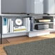 thumbnail image 4 of Mueble para TV Playcon 85 pulgadas Organizador multiusos credenza librero Estante Organizador 3 Espacios gris oscuro y claro, 4 of 9
