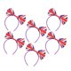 thumbnail image 5 of GOOHOCHY diademas con lazo y bandera del Reino Unido, diademas decorativas para el pelo, accesorios para festivales., 5 of 8