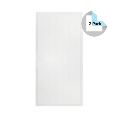 

Euri Lighting EBPN24-50W103sw-2 2 Pack Color and Lumen Select 2x4 LED Panel Light