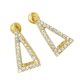 thumbnail image 1 of Pendientes colgantes Fernando Pendientes triangulares dorado, 1 of 8