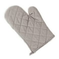 thumbnail image 2 of HEVIRGO Cotton Oven Mitt Heat Proof Resistant Protector Kitchen Cooking Pot Holder Glove,Grey, 2 of 8