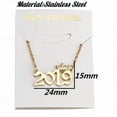 thumbnail image 4 of RSAMD Personalize Year Number Necklaces for Women Custom Year 1986 1993 1999 2003 2019-1993, 4 of 9