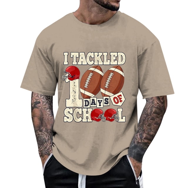 Graphic Tee For Everyday Spring Summer Wear Featuring Print Design Lightweight Breathable Short Sleeve Casual Shirt For Daily Use