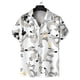 thumbnail image 3 of Camisa hawaiana de manga corta con estampado floral para hombre, camisas de solapa con estampado 3D de verano, camisas Y2k con botones, blusas de playa de gran tamaño, 3 of 5
