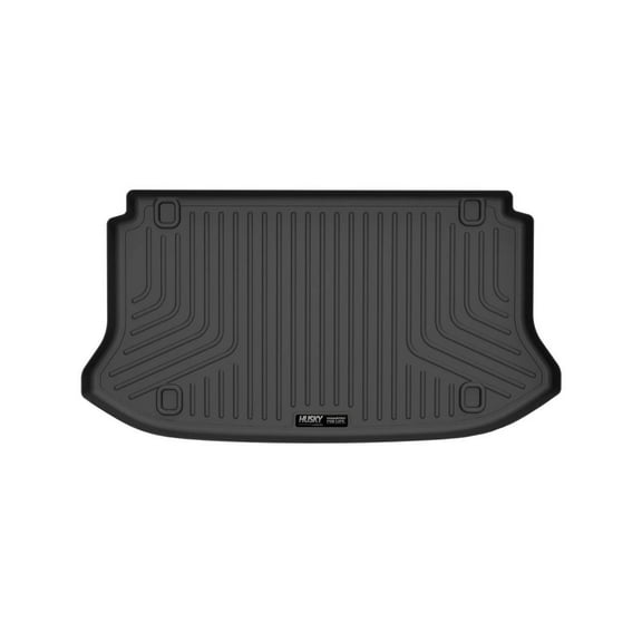 Husky Liners 26671 Weatherbeater Cargo Liner Fits 2022-2025 Hyundai Venue w/ 2nd Row Bench Seat Black
