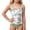 White, variant on CCRFTGI Girls Swimsuits Size 10-12 Summer Sleeveless 2 Piece Cute Tankini Beach Sport Swimsuits Swim Vacation Girls Clothes Girls Bathing Suit White 5-6 Years
