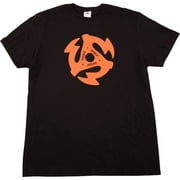 Gretsch Guitars Charcoal 45RPM Logo Graphic T-Shirt, Mens Size Large #9224577606