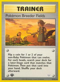 Neo Revelation Pokemon Breeder Fields #62