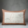 thumbnail image 3 of Creative Products All We Need Is Love 14x20 Spun Poly Pillow, 3 of 3