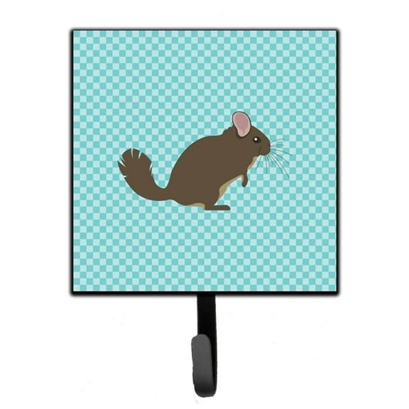 Carolines Treasures BB8049SH4 Chinchilla Blue Check Leash or Key Holder