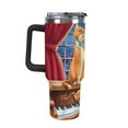 thumbnail image 4 of The Aristocats 40 Oz Tumbler With Handle And Straw, Stainless Steel Vacuum Travel Mug, Double Wall Vacuum Insulated Tumbler With Lid, Water Bottle for Gifts Party Office Coffee, 4 of 8