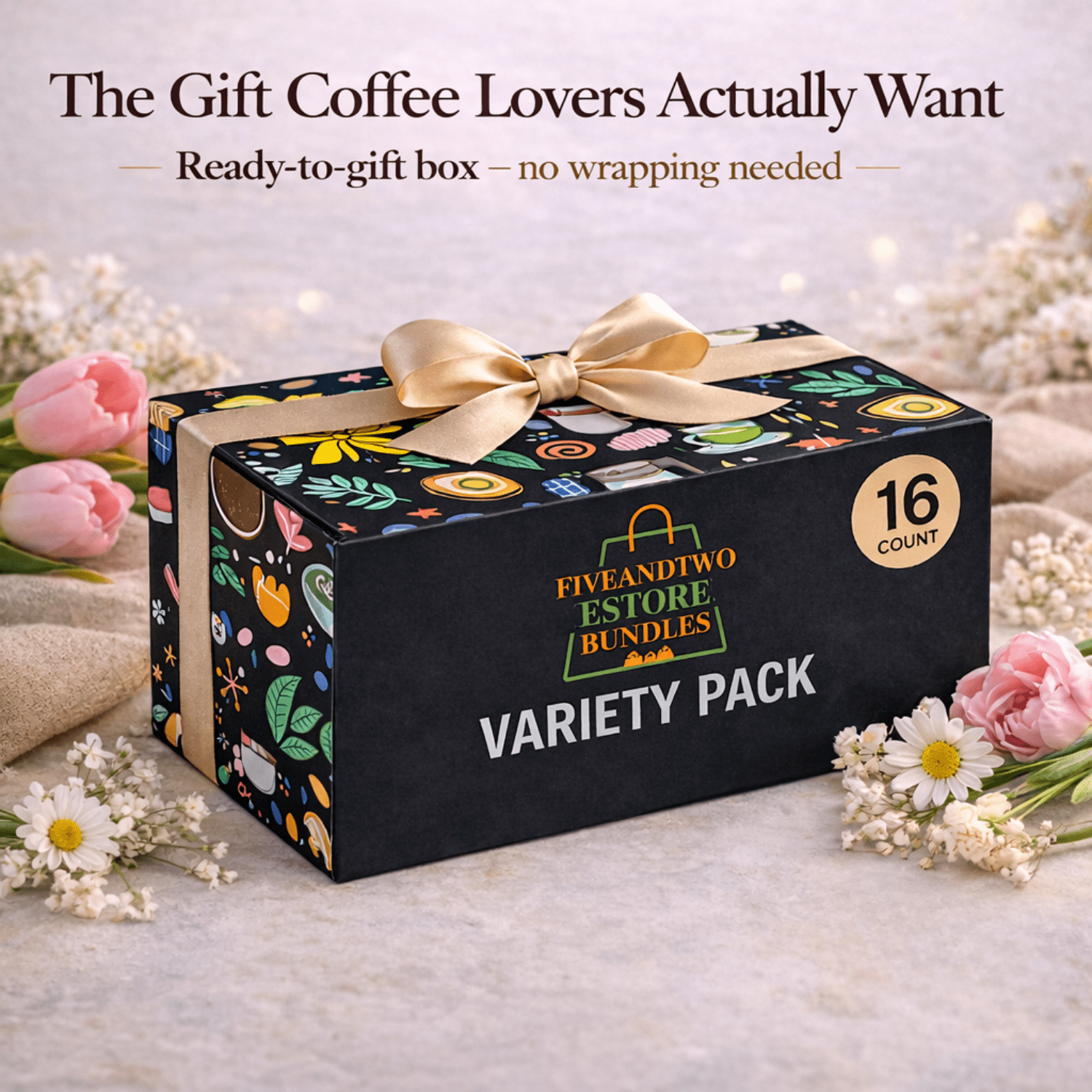 Starbucks Flavored Coffee K Cups Variety Pack – 16 Count – Includes Cinnamon Dolce, Vanilla, Hazelnut, Caramel & More – KCups Starbucks Gift Set – Single-Serve Coffee Capsules & Pods