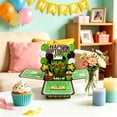 thumbnail image 7 of Rechale Pixel-styled 3D Pop Up Birthday Card, Large Green Adventure Game Theme Happy Birthday Pop-Up Box Greeting Card with Envelope, Creative Gifts Party Decorations for Kids Boys Men Friends, 7 of 7