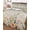Beige Light Pink, variant on Quilts Queen Size Bedding Set, Spring Floral Reversible Summer Quilt 3 Pieces, Watercolor Roses Eucalyptus Leaves Botanical Lightweight Bedspreads Coverlets with 2 Pillow Shams for All Seasons