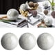 thumbnail image 4 of Bolas de esfera de mosaico. Artículos para el hogar de 15 pulgadas decorativos de vidrio craquelado para decoraciones de decoración de mesa de c Plata blanca 3pcs Macarena Bolas de esfera de mosaico, 4 of 8