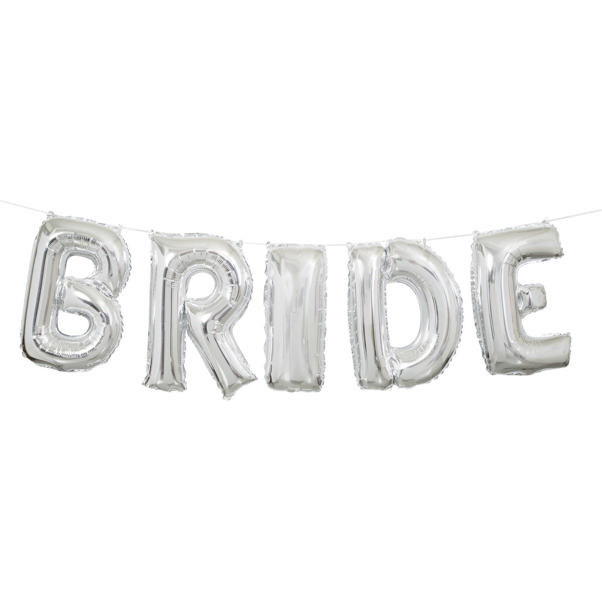 Bride Balloon Banner Kit Silver Air Party Decoration Letters Hen Party To Be