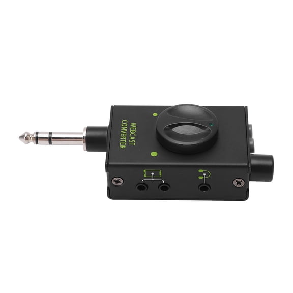 Convertidor de tarjeta de sonido Adaptador de sonido externo multifuncional para mezclador Grabación en vivo Juegos de computadora