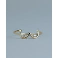 thumbnail image 2 of Boob Statement Ring, Limited Edition, Breast Cancer Awareness, Celebrating Breastfeeding, Women's Handmade Boob Jewelry Itty Bitty Boob Ring, 2 of 5
