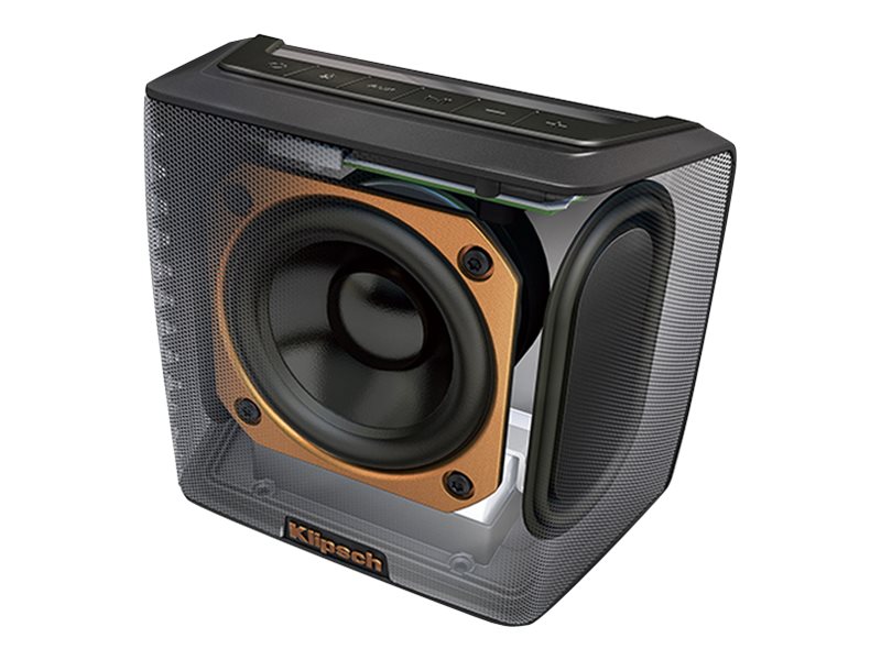 Klipsch Groove - Speaker - for portable use - wireless - Bluetooth - black - image 4 of 5