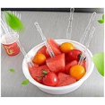thumbnail image 3 of Tenedores de fruta desechables de presentación elegante, acabado de acero inoxidable para cócteles y postres, adorno de mesa conveniente para uso diario en el hogar, hermosos y prácticos utensilios, 3 of 4