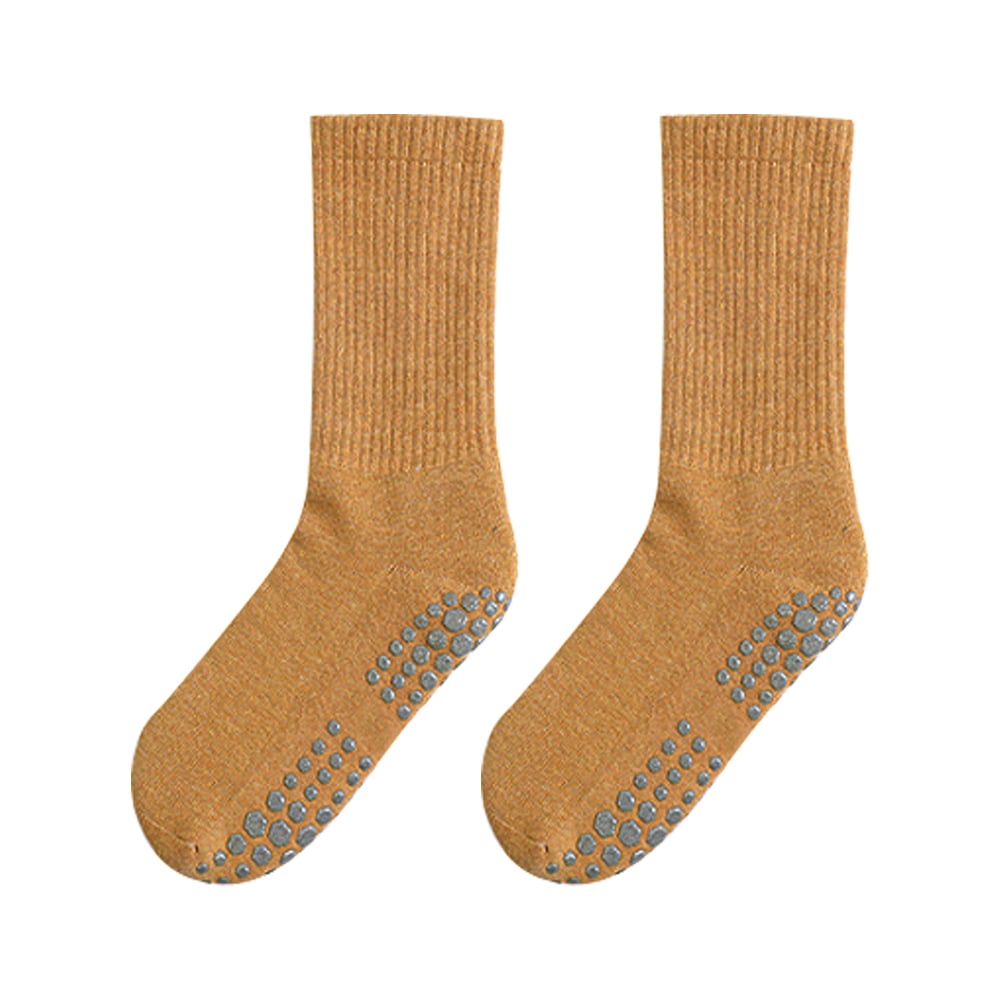 Chaussettes Antidérapantes Femme Pour Gym Yoga Sport - Modèle Respirant Et Confortable