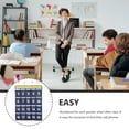 thumbnail image 2 of Miangastore Classroom Pocket Chart Dark Blue Non-Woven Fabrics 20Set 25.6x19.7In, 2 of 9