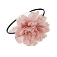 thumbnail image 6 of Flower Collar Choker Necklace Flower Necklace for Banquets Halloween Wedding Pink, 6 of 9