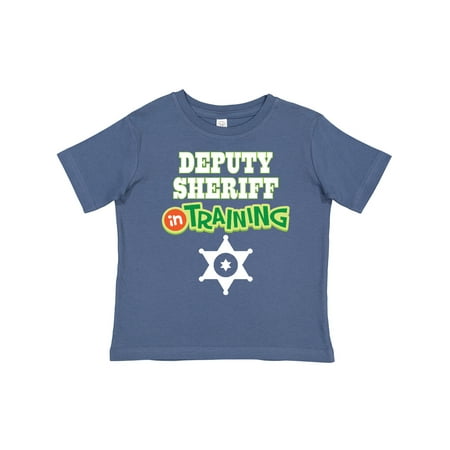 

Inktastic Deputy Sheriff in Training Childs Gift Toddler Boy Girl T-Shirt