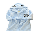 thumbnail image 4 of WOLLED Robe en Polaire pour Garçons et Filles, à Capuche, Couleur Unie, 1-12 Ans, 4 of 8