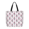 thumbnail image 1 of Balery Cute Poodle Dog Bolsa de Mano para Mujeres con Cremallera, Bolsa de Gimnasio con Compartimentos, Bolsa para Laptop, Bolsa para Trabajo, 1 of 7
