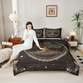 thumbnail image 4 of Manfei Retro Country Tree Bedding Comforter Set,Rustic Botanical Twin Comforter Sets,Vintage Boho Theme Bedding Set For Men Women,Luxury Bedroom Decor Reversible,2pcs, 4 of 8