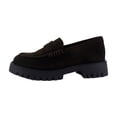thumbnail image 2 of Steve Madden Langsten Women's Loafers & Slip-Ons Brown Suede Size 7.5 M, 2 of 8