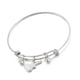 thumbnail image 5 of Qarigey Brazalete de acero inoxidable Joyería expandible Decoración personalizada Graduación Novia Regalo Acero Color Tipo 4 Type2 NO2, 5 of 6